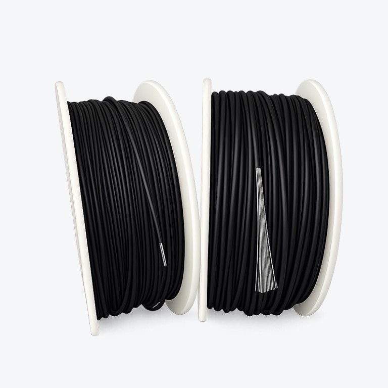 Fibre ottiche sintetiche in PMMA con guaina