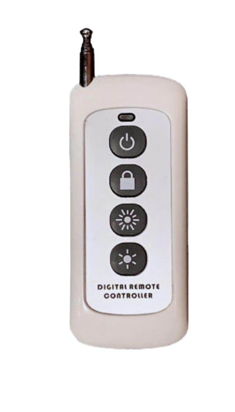Controllo con TELECOMANDO RF 10W